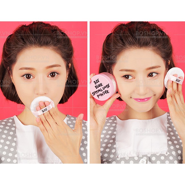 Phấn Phủ Dạng Bột 3CE Satin Chiffon Loose Powder (Hàn Quốc) | BigBuy360 - bigbuy360.vn