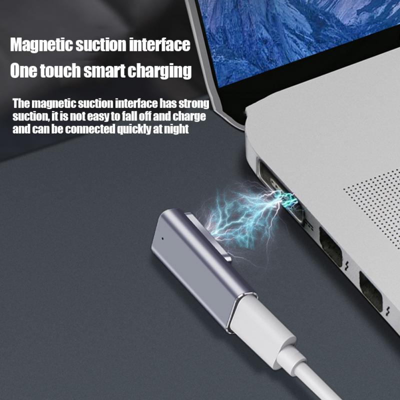 Bộ chuyển đổi HdoorLink hỗ trợ sạc nhanh 5A USB Type C PD từ tính cho Magsafe1/ Magsafe 2