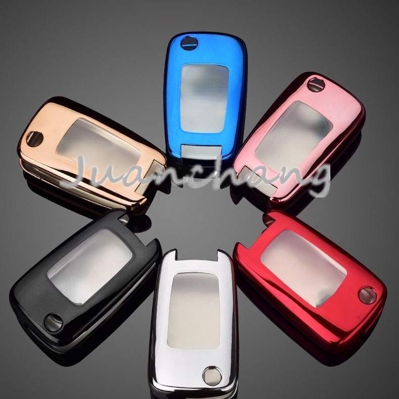 Vỏ Tpu Bọc Chìa Khóa Điều Khiển Từ Xa Cho Xe Hơi Chevrolet Cruze Aveo colorado Trax Sail Malibu Captiva Opel Vauxhall Astra J Corsa Insignia