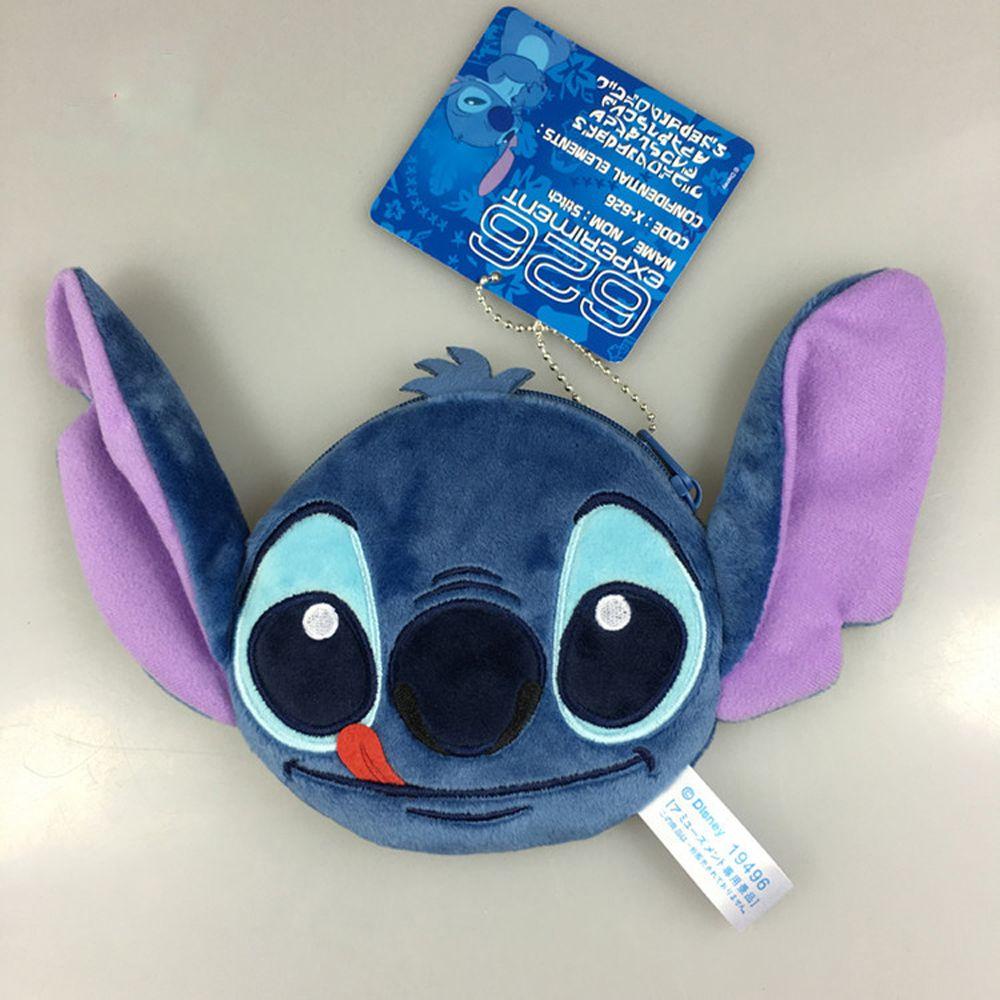 Ví Bông Hình Stitch Hoạt Hình Nhật Bản Sáng Tạo