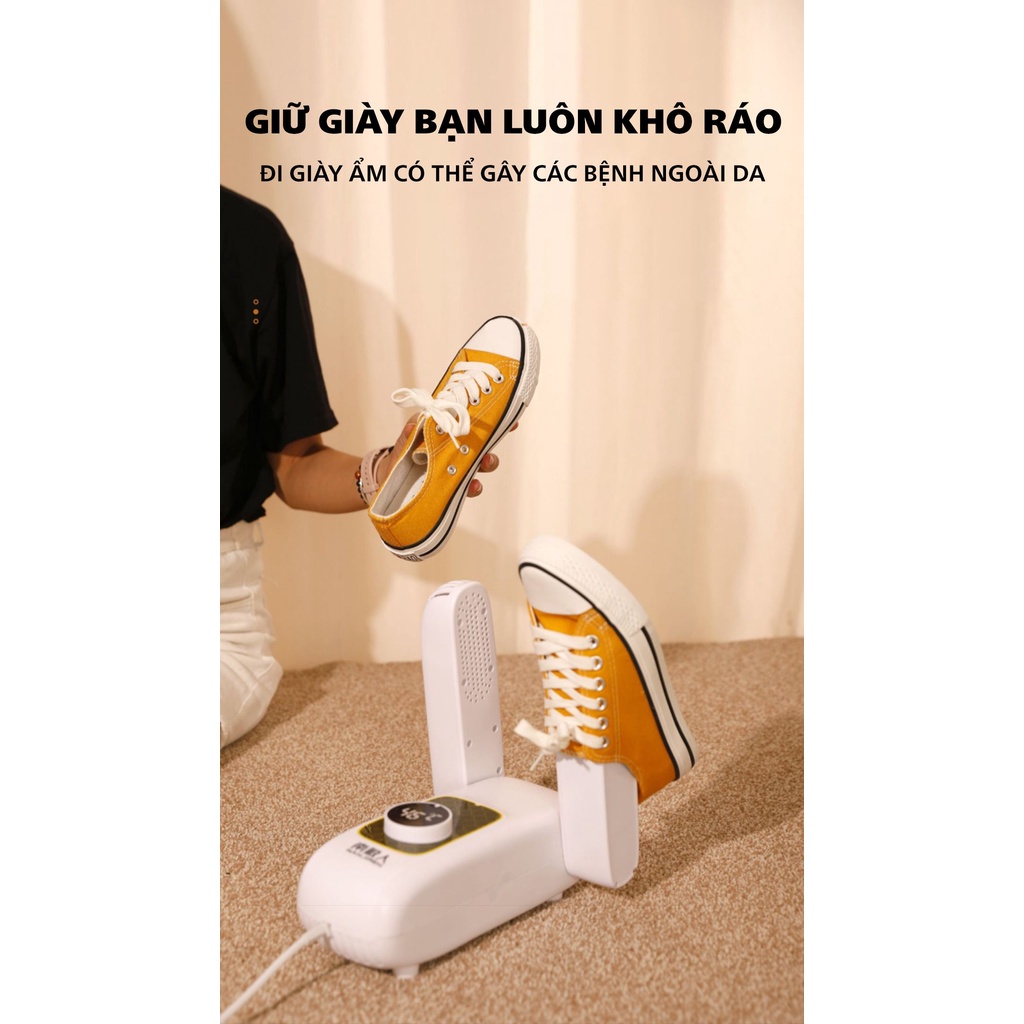 Máy sấy giày máy làm khô giày tất khử mùi hôi hiệu quả hàng chĩnh hãng
