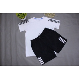 Quần short thun cao cấp 3 sọc dễ phối đồ