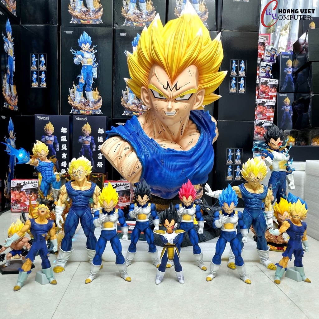 Mô hình Bust Majin Vegeta 1:1 Cao 100cm - Siêu phẩm mô hình Dragon Ball