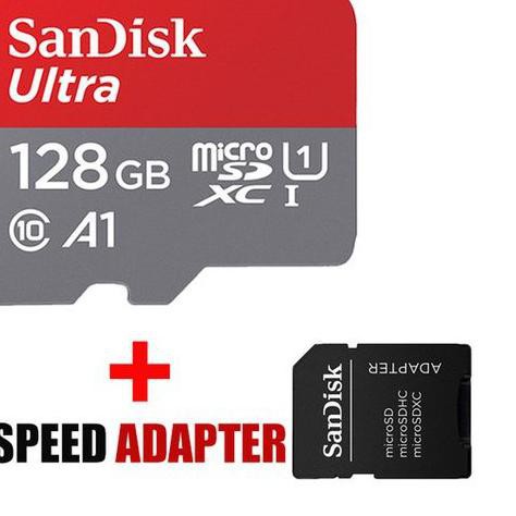 Bộ Chuyển Đổi Sandisk Ultra Microsd 100mbps Plus Adapter - 128gb