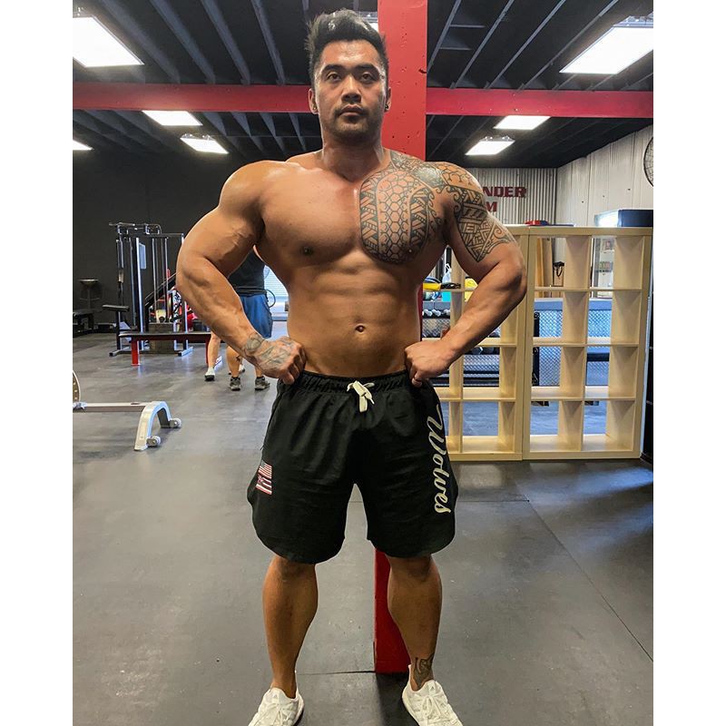 Quần tập nam - Quần short Gym nam Wolves