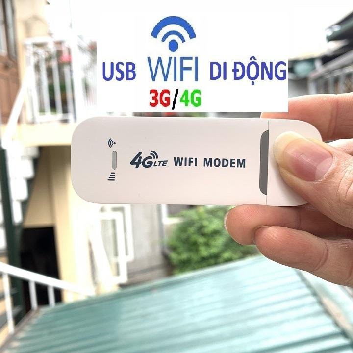 Phát Wifi Dongle 4G - Usb Phát Wifi Đi Động Từ Sim 4G