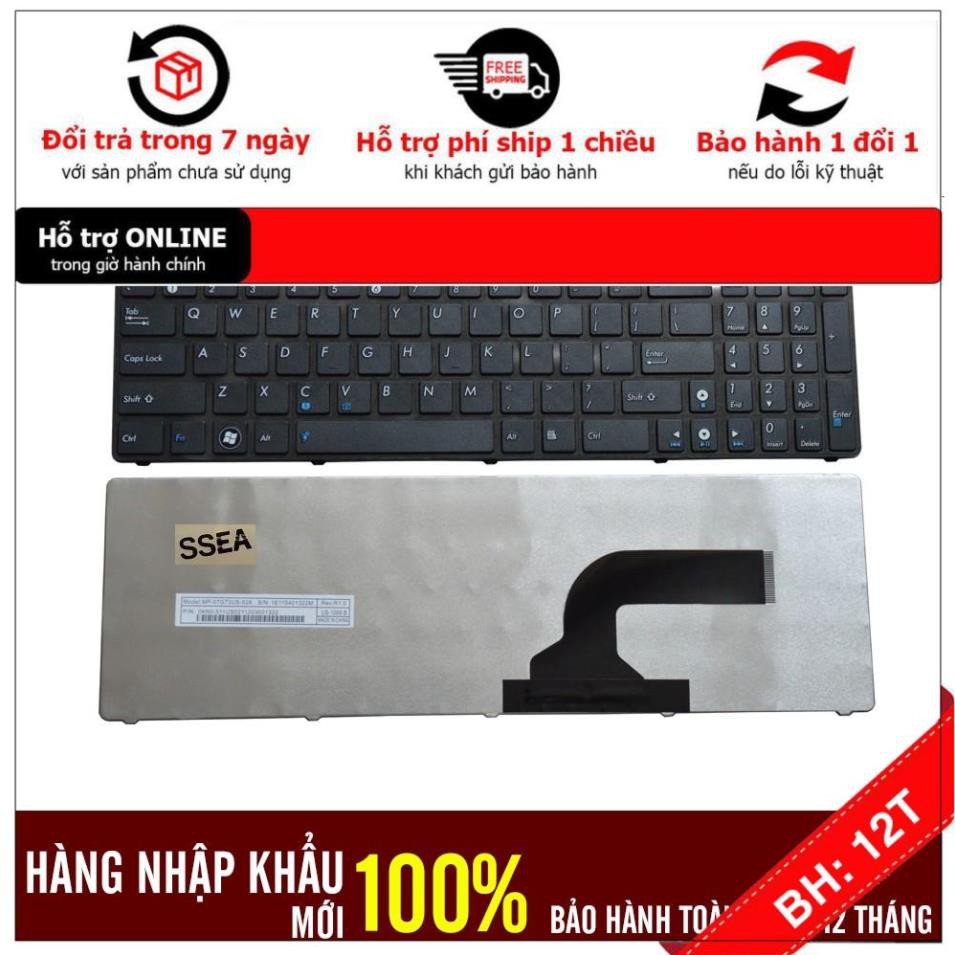 [BH12TH] Bàn phím Laptop Asus A52 A52F A52J K52 K52F K52J X52 X52F X52J Hàng Mới 100% Bảo hành 12 tháng