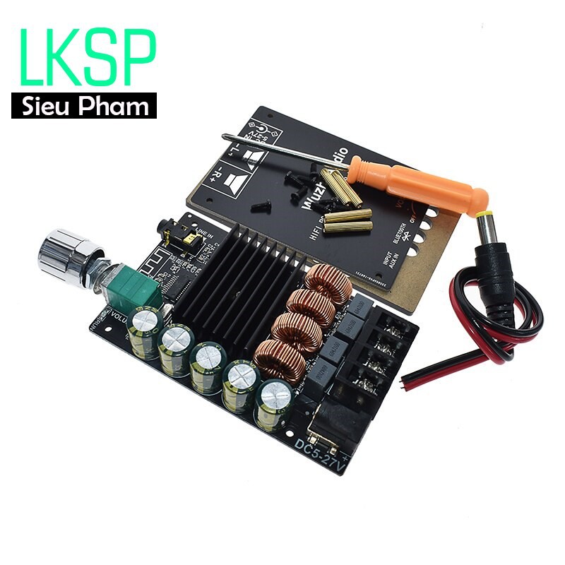 Mạch Khuếch Đại Âm Thanh HIFI Bluetooth 5.0 2x100W ZK-1002