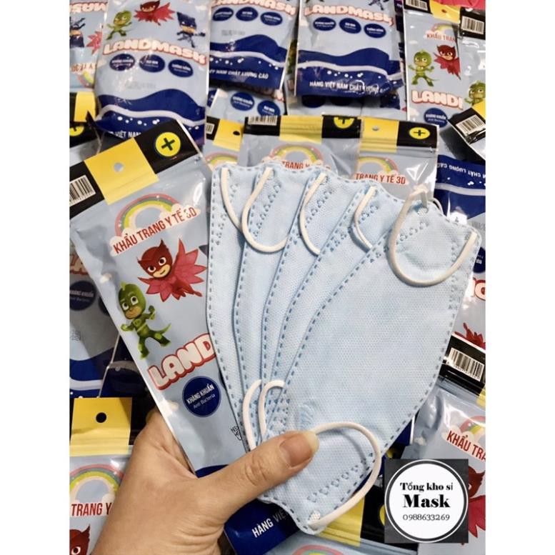 Khẩu trang trẻ em 3D Land Mask Kid 4 lớp kháng khuẩn | BigBuy360 - bigbuy360.vn