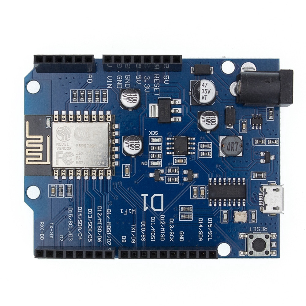 Bảng Mạch Esp-12F Wemos D1 Wifi Uno Esp8266 Cho Arduino