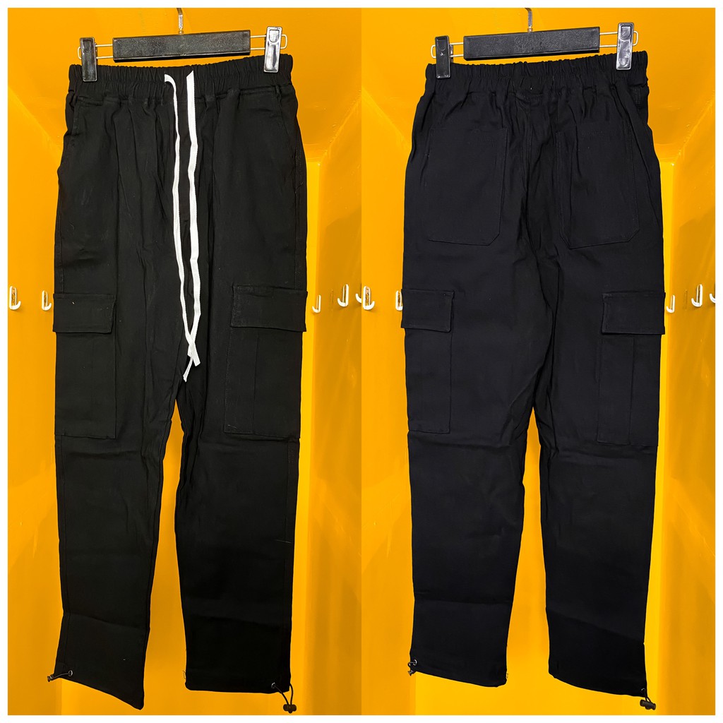 Cargo Pants - Quần kaki túi hộp chun dây rút