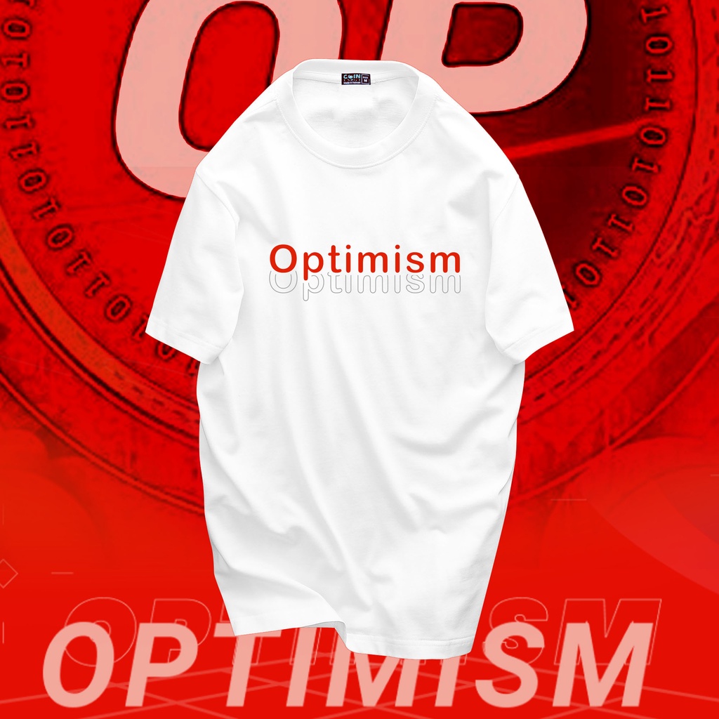 Áo thun cao cấp Optimism , Binance, Bitcoin, ETH, Ethereum, CoinTshirt. Crypto