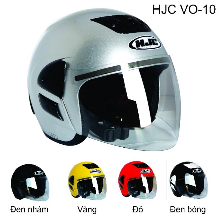 Mũ bảo hiểm 3/4 HJC VO-10 cao cấp chính hãng