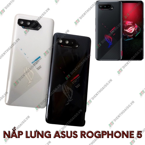 Nắp lưng asus rogphone 5 đen , trắng