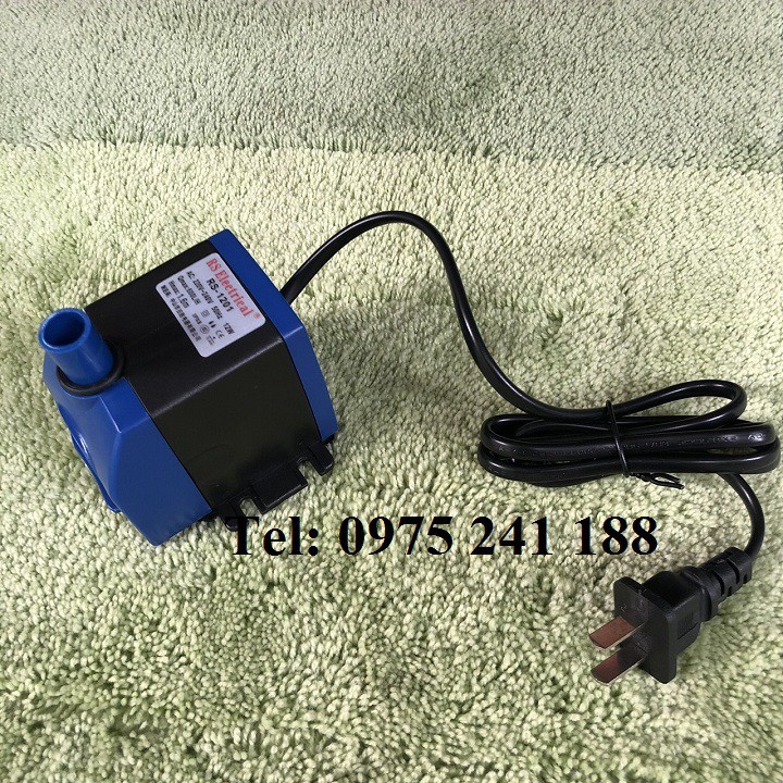 Máy bơm RS-1201 hàng cao cấp 12W đẩy cao tối đa 1.6m, kích thước nhỏ gọn