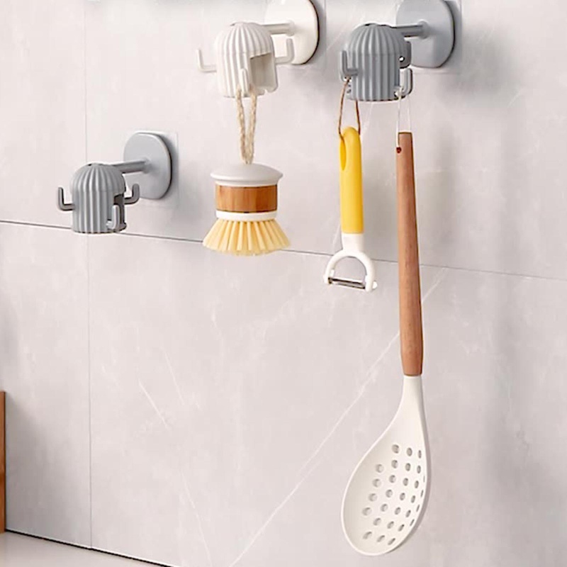 Móc Treo Đồ Hình Cây Xương Rồng Đa Năng Tiện Dụng Cho Nhà Bếp