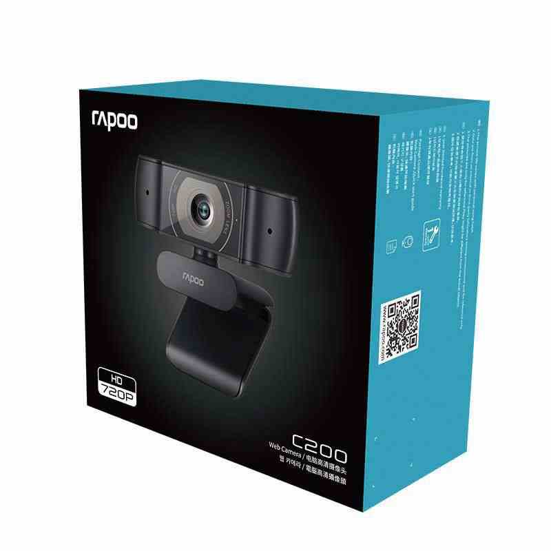 Webcam RAPOO C200 độ phân giải HD 720P - Hãng phân phối chính thức | WebRaoVat - webraovat.net.vn