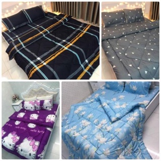 SET 5 MÓN GA GỐI CHĂN PHAO POLY ĐỦ BỘ (1m6x2m  - 1m8x2m)