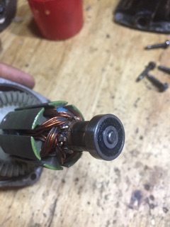 Roto máy mài Hitachi 14v( có than)