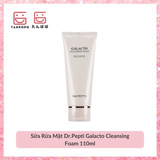 [Chính hãng][Có sẵn]Sữa Rửa Mặt Dr.Pepti Galacto Cleansing Foam 110ml