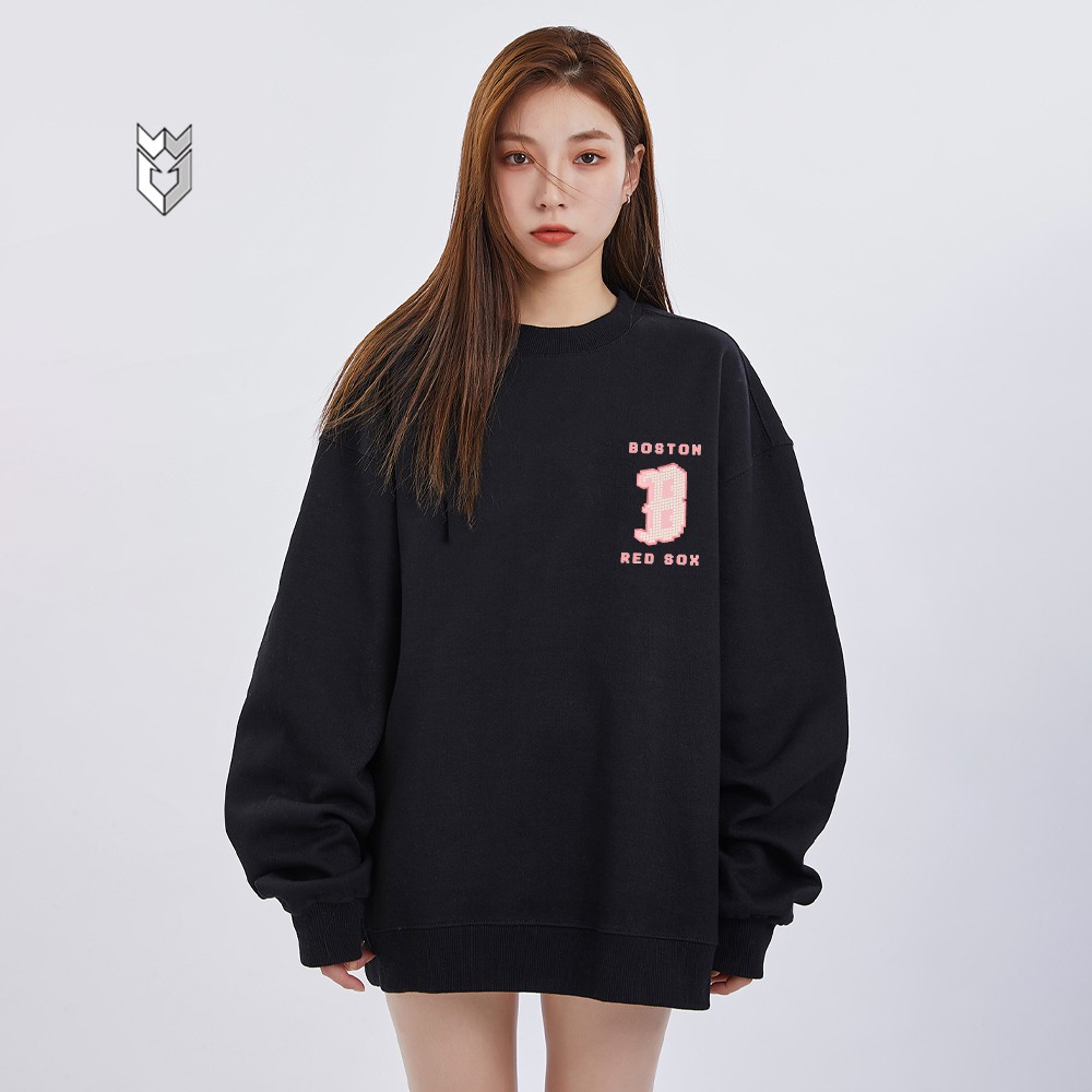 Áo nỉ sweater nam nữ Unisex form rộng Red Sox Boston - GW Shop