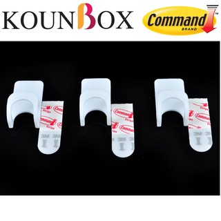 Móc dán tường tròn 300gr vỉ 3 cái Command 3M 17402