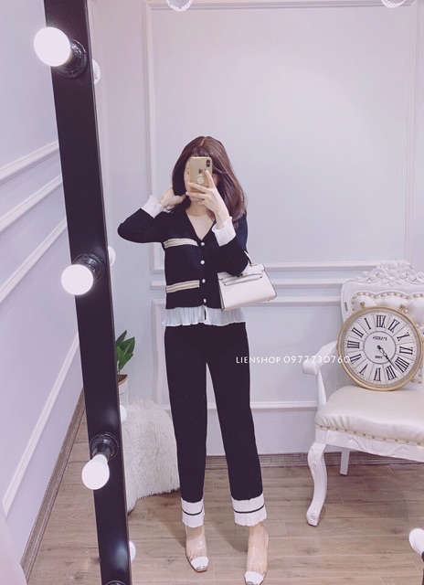 Full set viền bèo thuỷ thủ hàng đẹp Quảng Châu