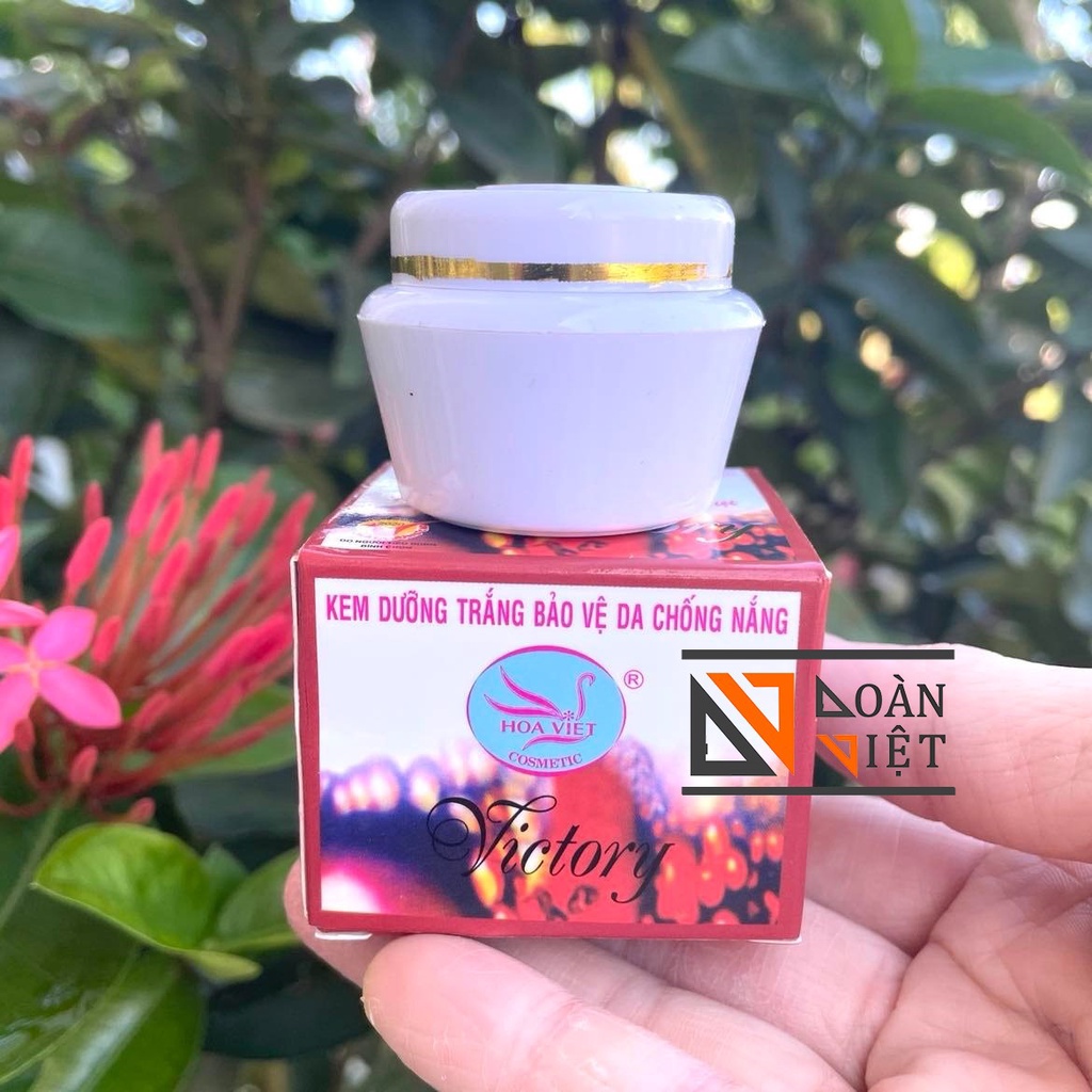 Kem DƯỠNG TRẮNG BẢO VỆ DA Victory - Giảm thâm nám, sạm, sẹo do mụn để lại, chống nắng. Hàng công ty