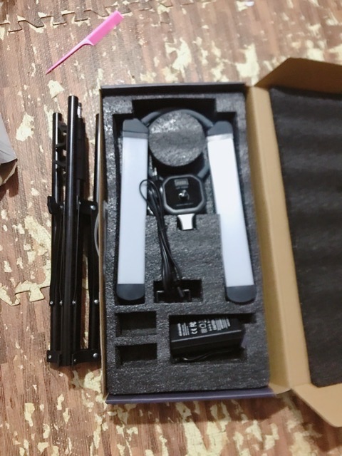 ĐÈN LED 2 NHÁNH LF-Y500 CHUYÊN DỤNG PHUN XĂM,LIVESTREAM,SPA,MAKE UP,STUDIO...