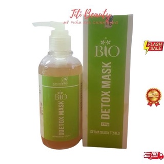 Mặt nạ thải độc bio detox mask 250g chính hãng. chống lão hóa, thải độc, làm sạch, dưỡng ẩm cho da.