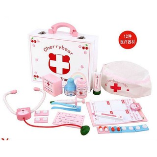 Bộ đồ chơi bác sĩ dâu tây Mother Garden