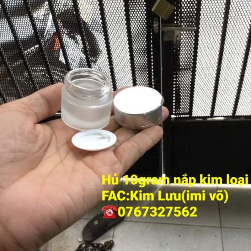Vỏ hủ đựng kem 10gram