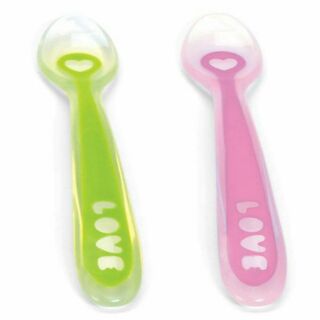 Bộ 2 thìa mềm silicone Munchkin