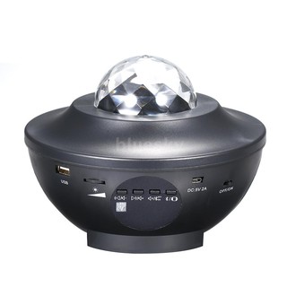 Máy chiếu đèn LED hiệu ứng sao AC110-220V 6W RGBW có thể phát nhạc