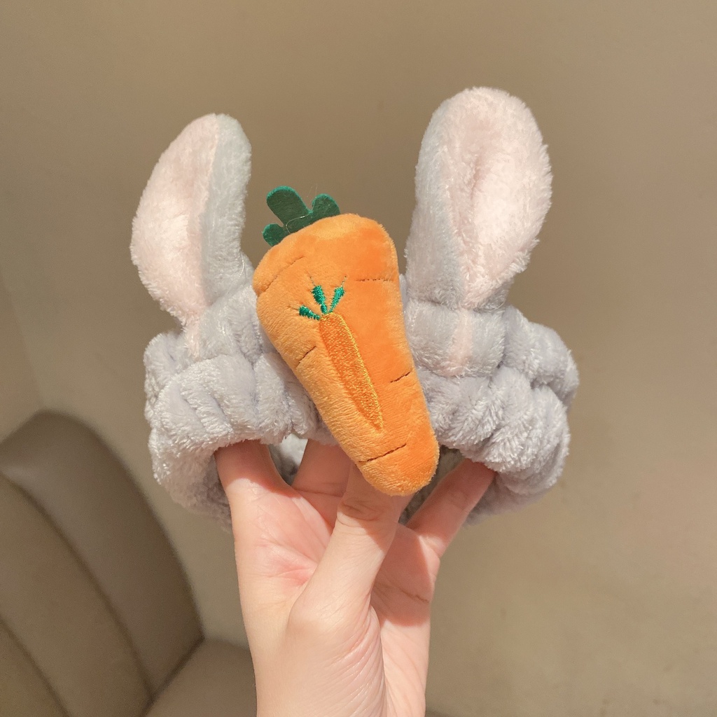 Băng đô nữ cute dễ thương Cà Rốt Phong Cách Hàn Quốc 2022 HYTACO BĐ02
