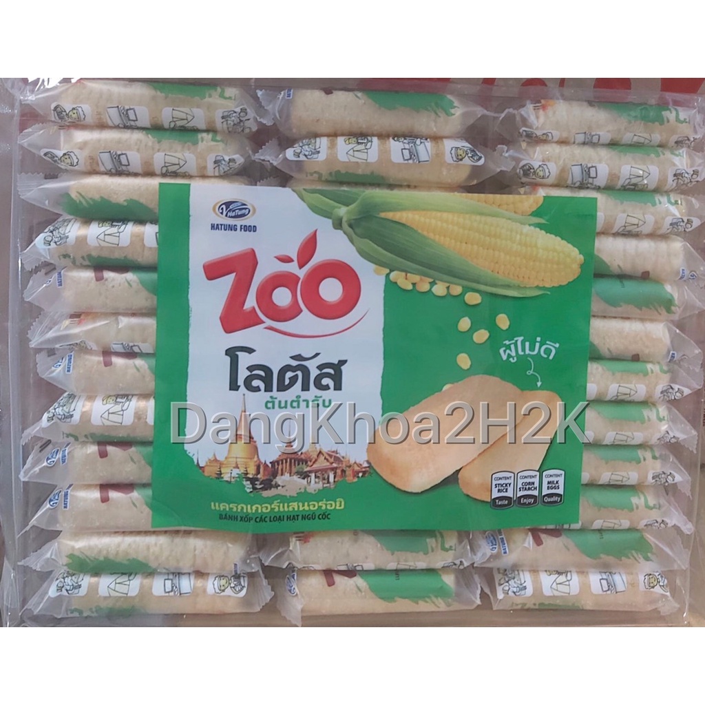 BÁNH GẠO ZOO THÁI LAN ĐỦ VỊ