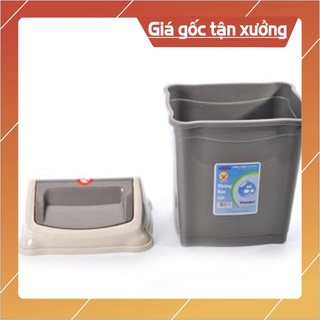 Thùng rác lật 28l Song Long, - màu ngẫu nhiên