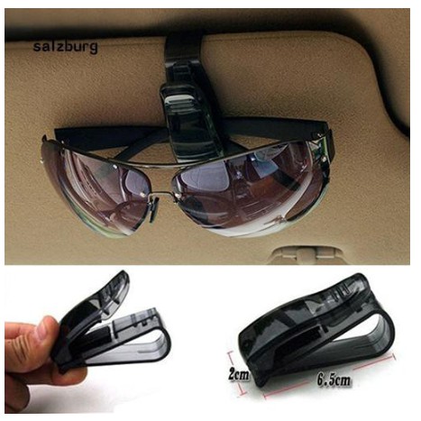 Kẹp giữ mắt kính trên xe hơi ô tô thời trang tiện dụng tương thích các xe Toyota Vios Innova và Hyundai Accent