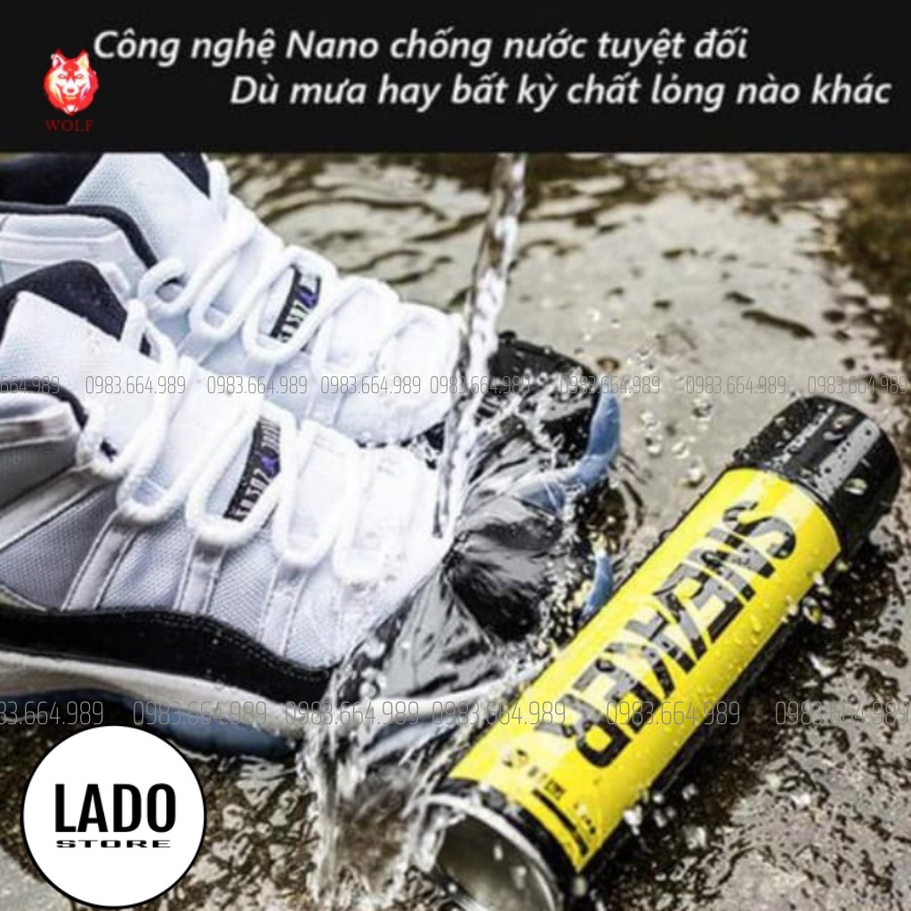 Xịt Chống Thấm Giày Sneaker Cao Cấp LADO Dạng Sương NANO Chống Nước Hiệu Quả Nhanh Tiện Lợi An Toàn Sức Khoẻ LADO