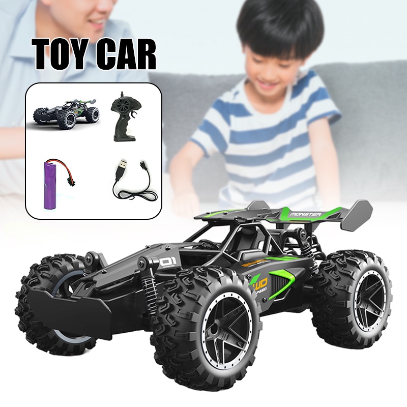 Xe Hơi Điều Khiển Từ Xa 1:18 2.4G Tốc Độ Cao Kèm Phụ Kiện
