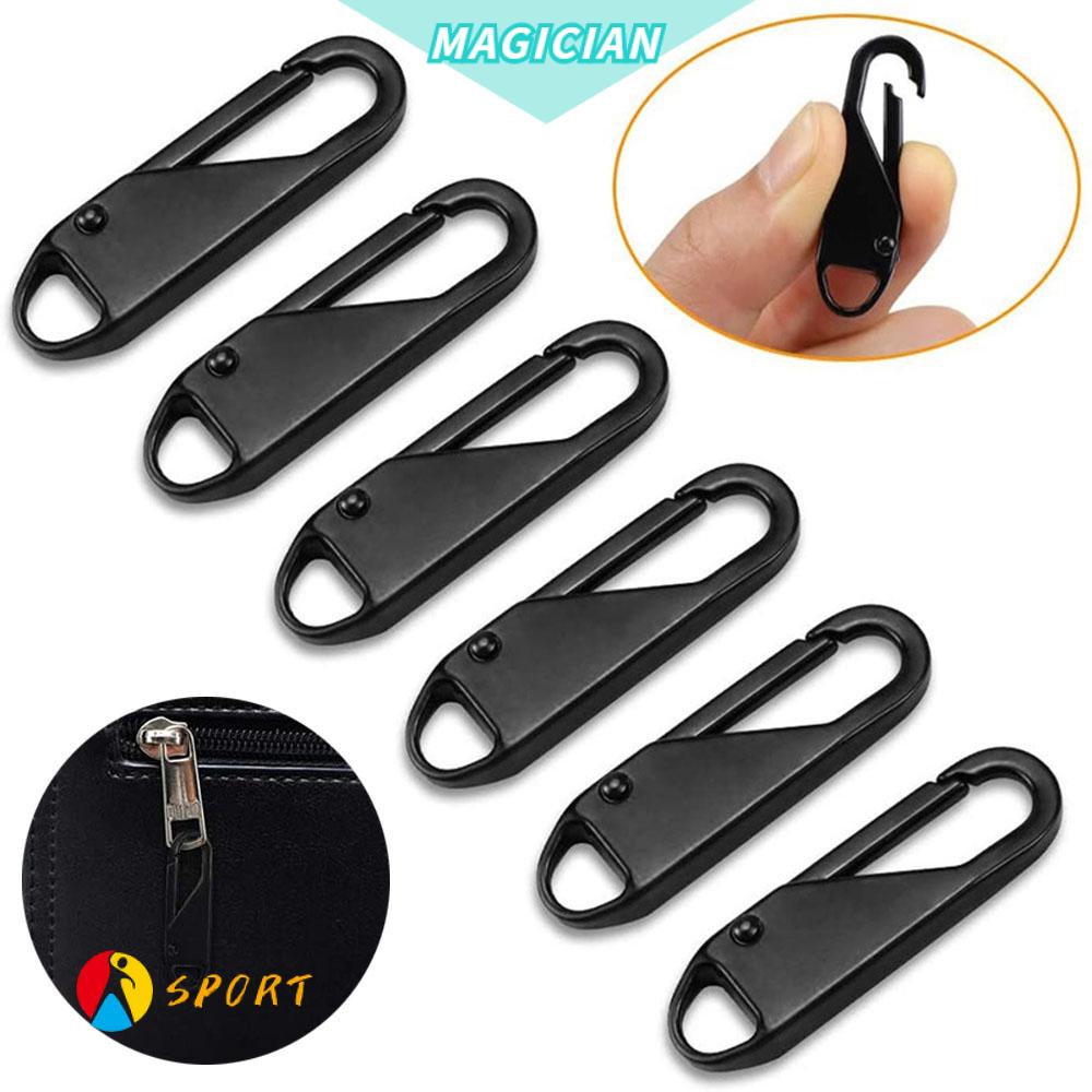 Bộ 5 Dây Khóa Kéo Kim Loại 37*11mm 5 Màu Dùng May Đồ DIY Tiện Dụng