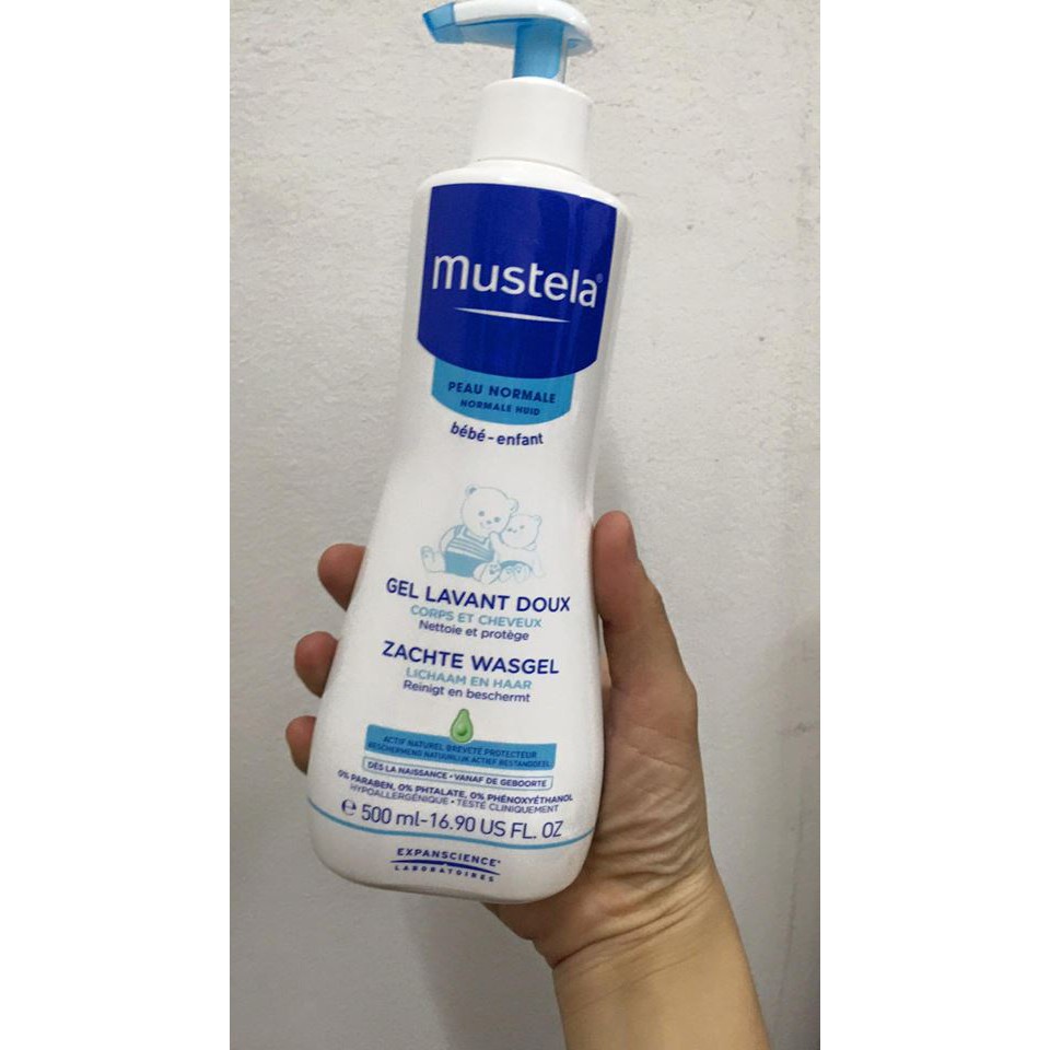 Sữa tắm gội Mustela (500ml)