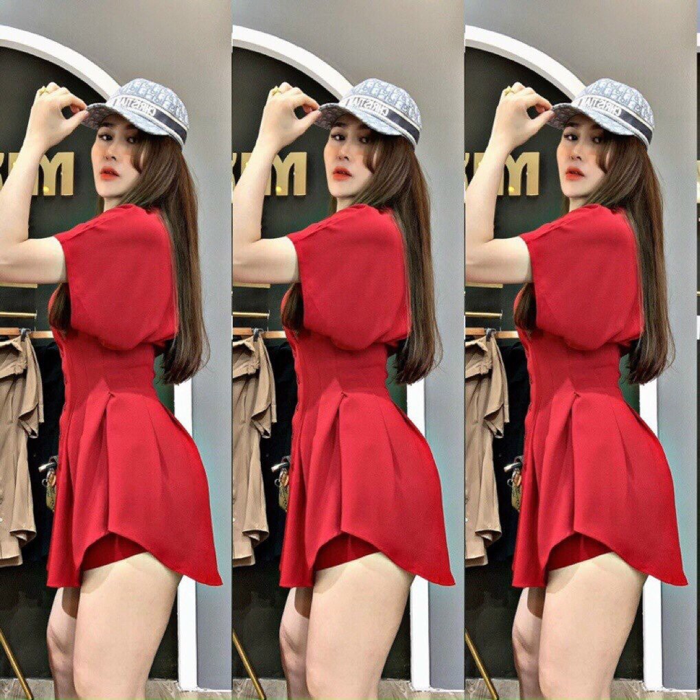 Đầm Váy Dáng Xòe Kiểu Sơ Mi Nhiều Màu Tôn Dáng Siêu Xinh Thời Trang Nữ đi chơi, Dự Tiệc