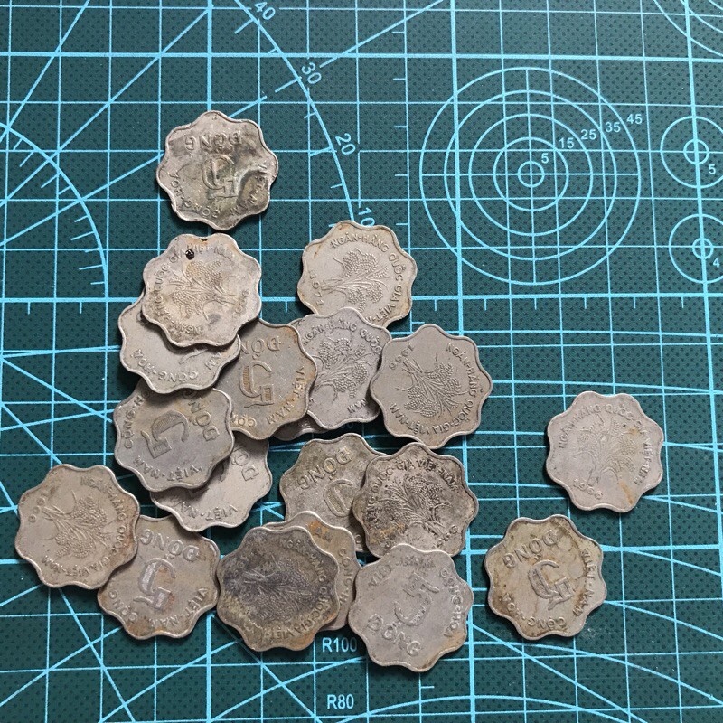 Sưu tập - 5 đồng bông mai 8 cánh 1966 | BigBuy360 - bigbuy360.vn