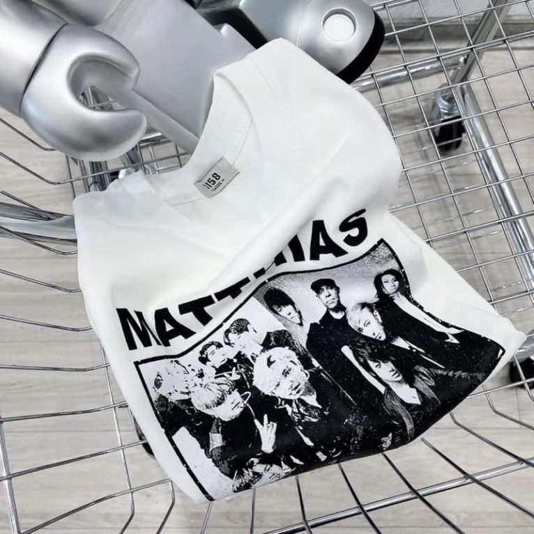 Áo Phông Fom Rộng Matthias Nam Nữ