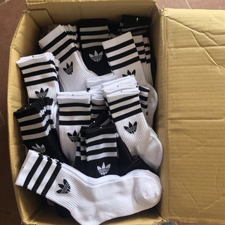 Tất cổ dài Adidas ba lá