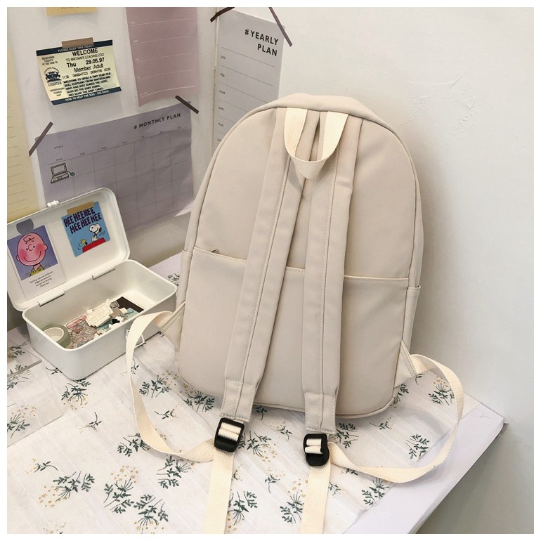 Balo học sinh trơn basic mẫu mới