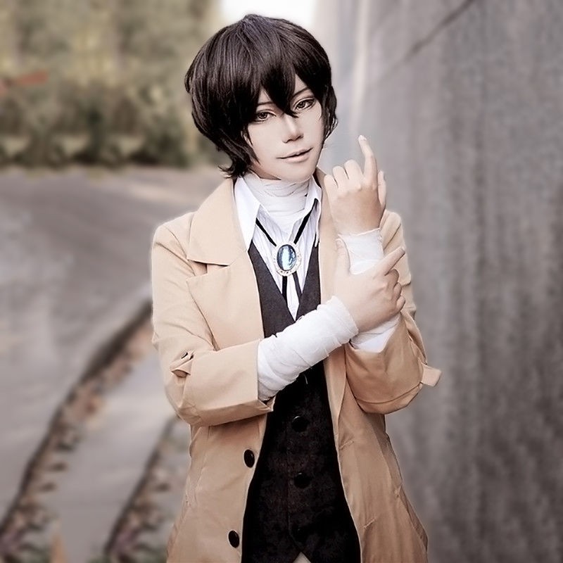 [Mengmeow anime] Bungou Stray Dog Dazai Osamu cos trang phục Halloween show cosplay