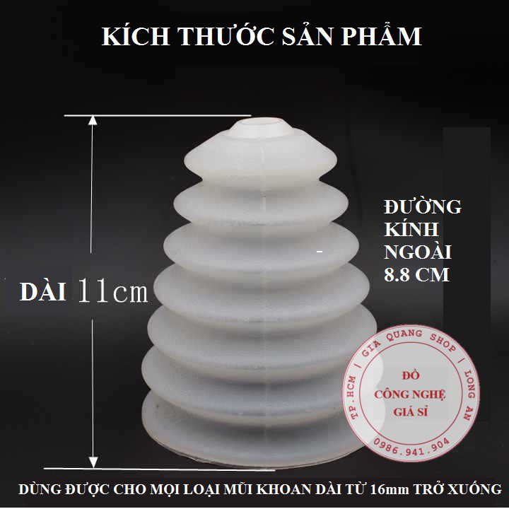 Dụng cụ hứng bụi máy khoan  - Phiên bản 2