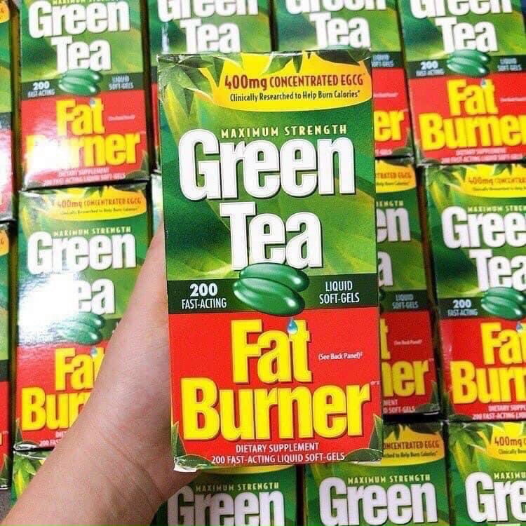 Giảm Cân Trà Xanh Dạng Viên Green Tea Fat Burner 200 viên